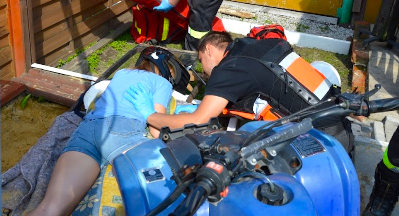 Wypadek to nie wszystko. Była też próba samobójcza