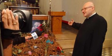 Mocny przekaz w kościele. Na mszy była telewizja