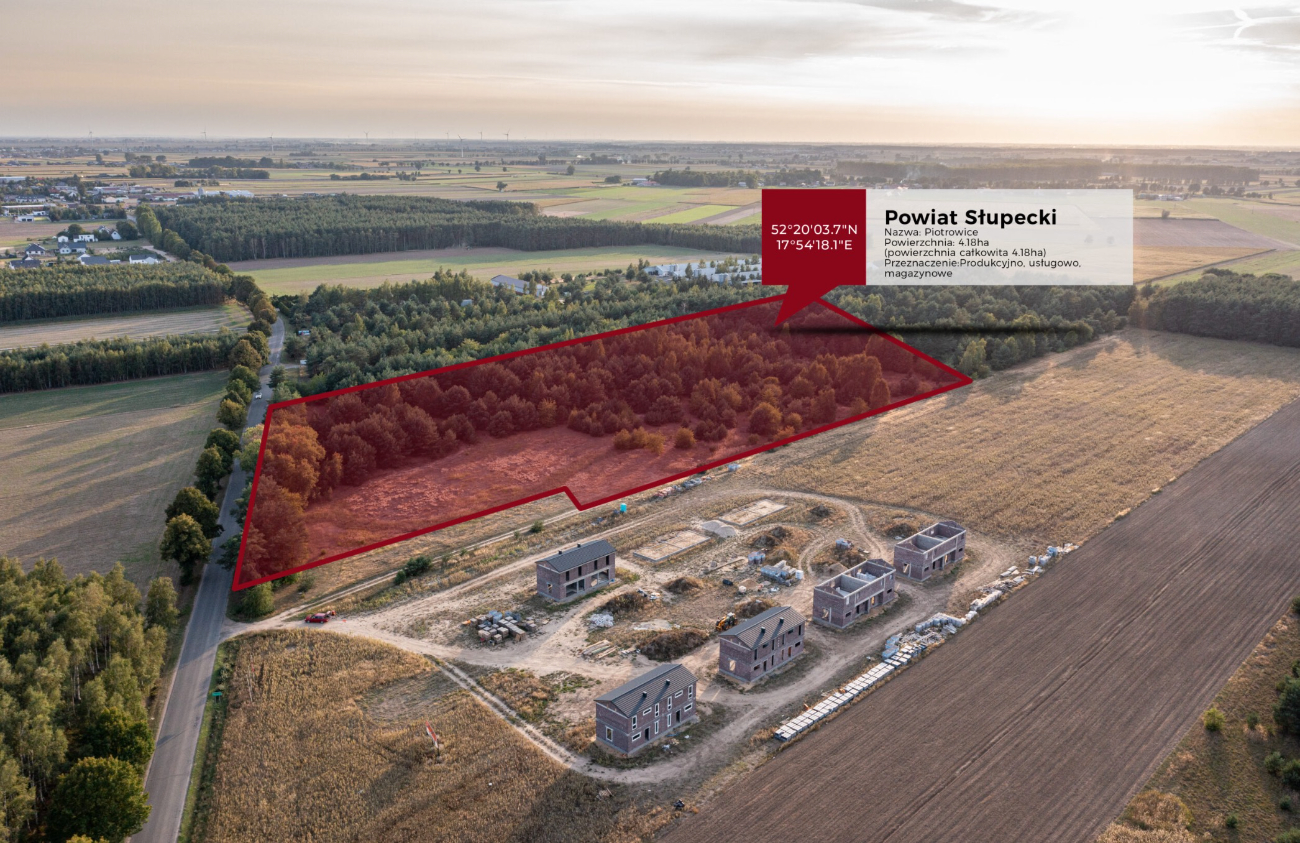 Powiat sprzedaje działki w Piotrowicach