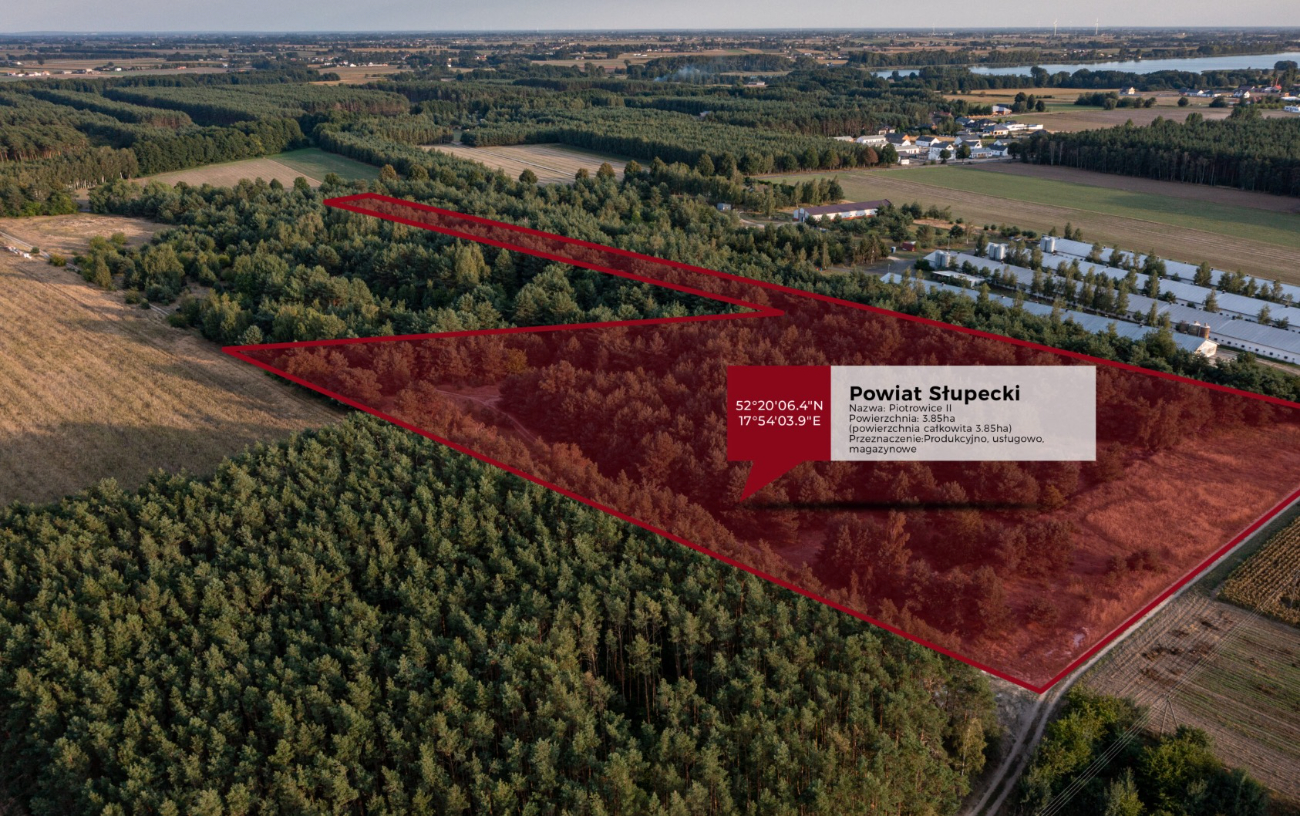 Powiat sprzedaje działki w Piotrowicach