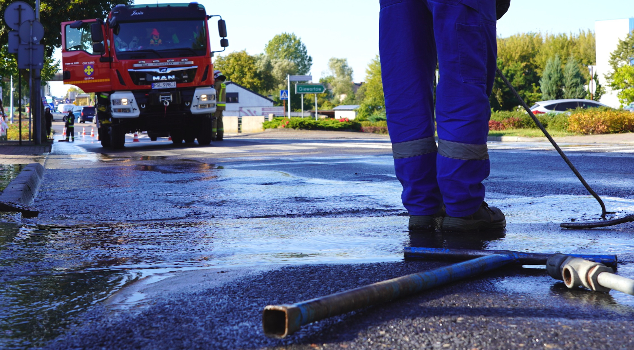 Poważna awaria w Słupcy. Są utrudnienia