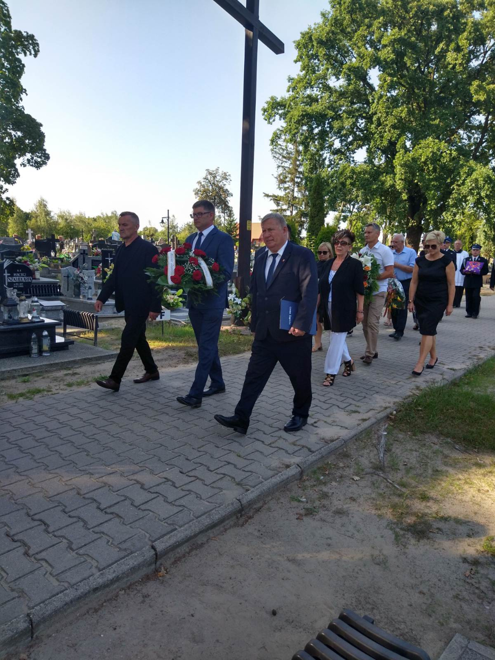 Pogrzeb śp. Jerzego Kaszni – byłego wójta gminy Lądek