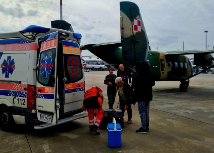 Lotnicy w akcji. Ratowali ludzkie życie