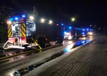 Nocna akcja straży. Co się stało?