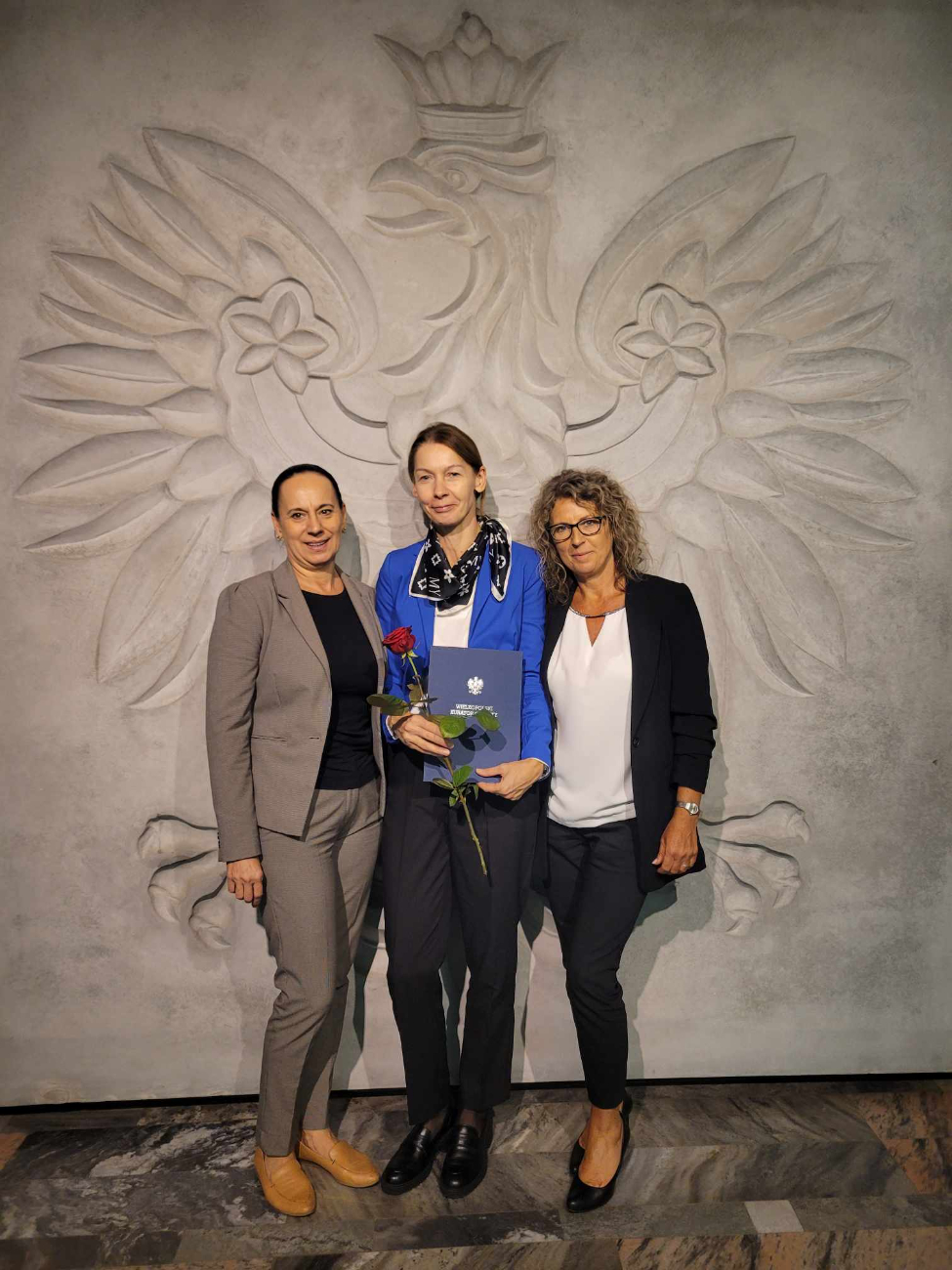 Dostała nagrodę Kuratora Oświaty