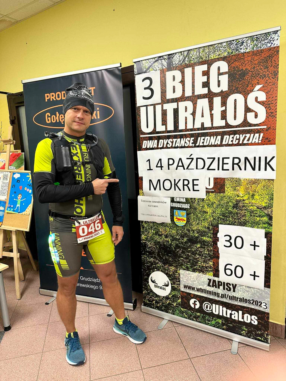 Niezwykły wyczyn słupczanina. Biegł prawie 8 godzin