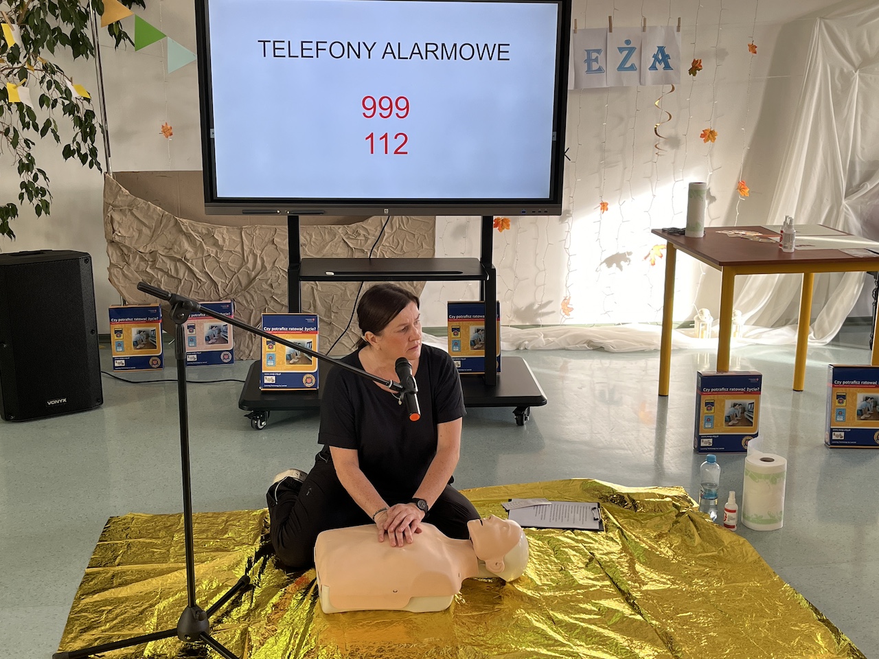 Uratuj Misia. W SOSW ćwiczyli pierwszą pomoc