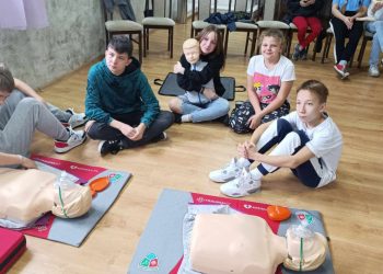 Strażacy  z Kamienia szkolili młodzież