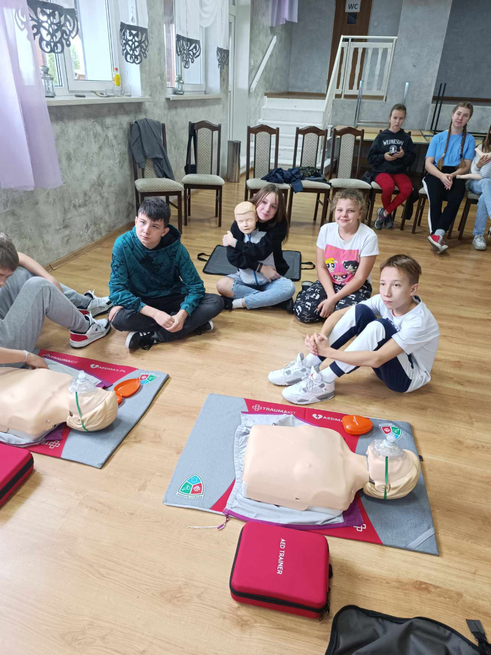 Strażacy  z Kamienia szkolili młodzież