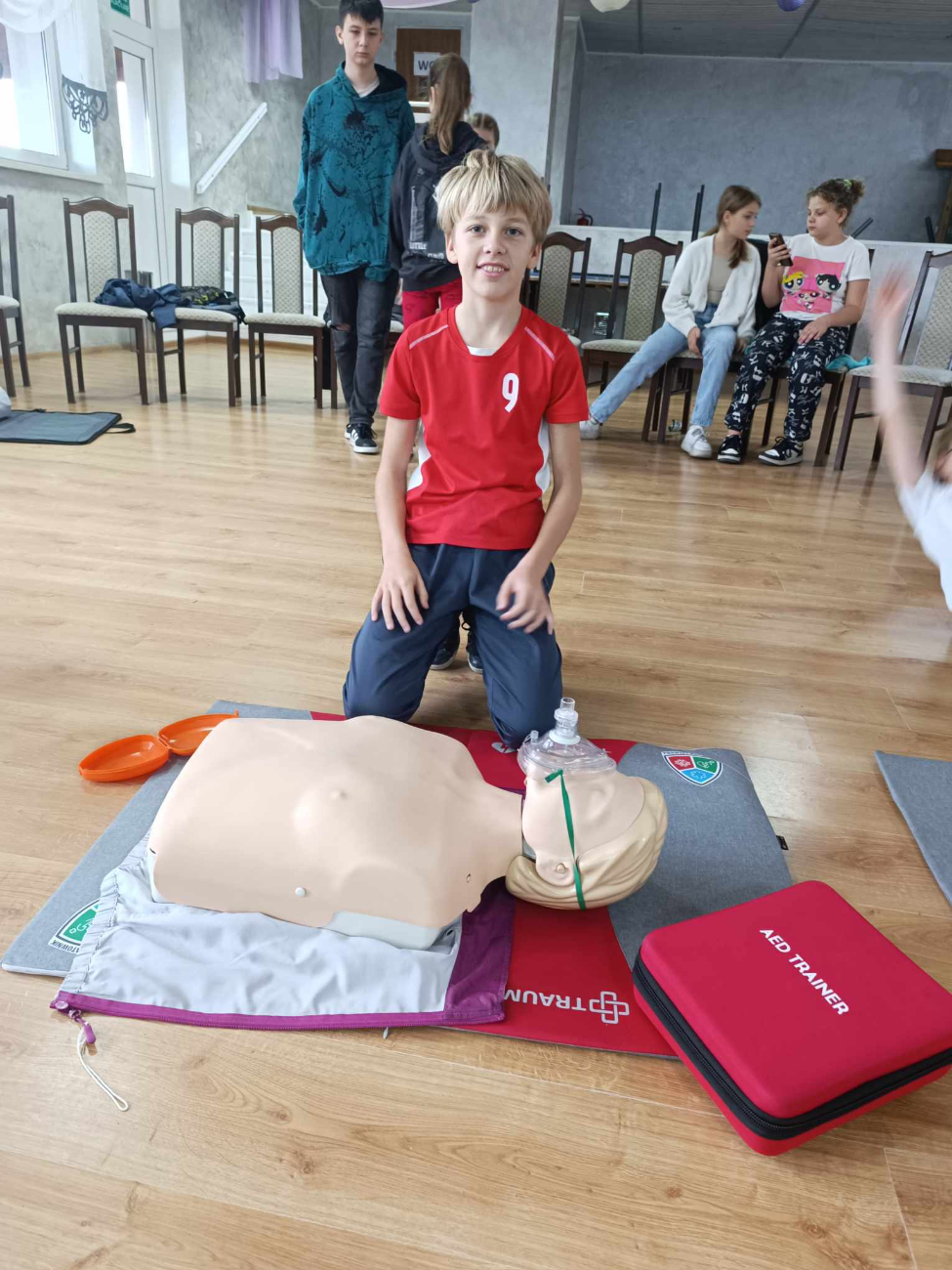 Strażacy  z Kamienia szkolili młodzież