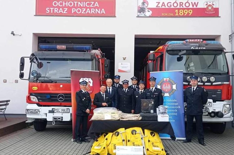 Kolejny sprzęt dla zagórowskiej straży
