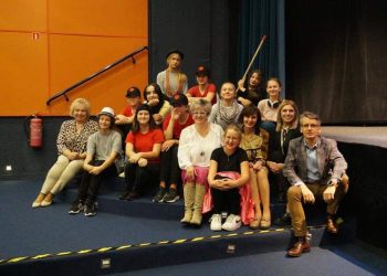 Prezentowali nagrodzony spektakl