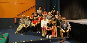 Prezentowali nagrodzony spektakl