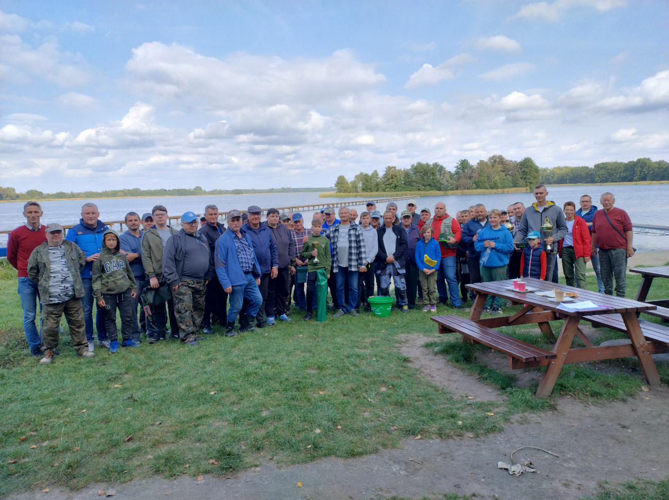 Tym razem łowili parami