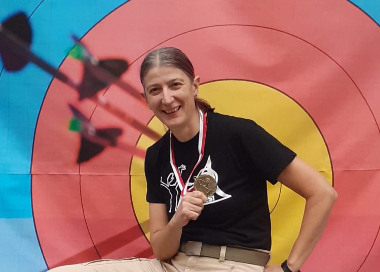 Wystrzelała trzecie miejsce