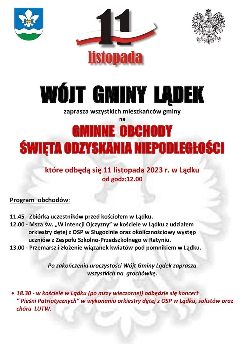11 listopada w gminie Lądek