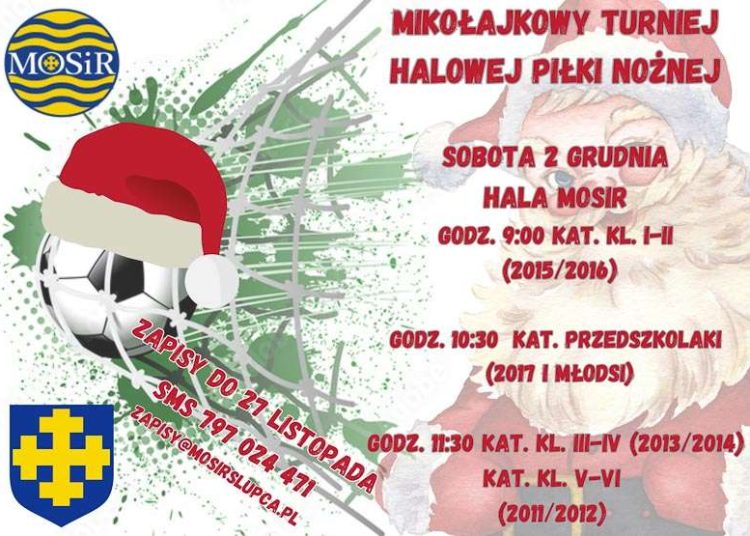 Halowy turniej Mikołajkowy