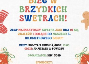 Bieg w brzydkich swetrach