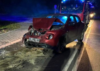 Było groźnie w Powidzu