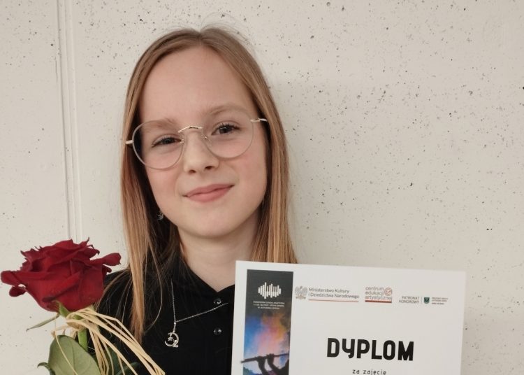 Kaja wygrała międzynarodowy konkurs
