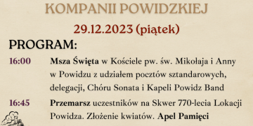 Obchody 105. rocznicy Powstania Wielkopolskiego w Powidzu – program