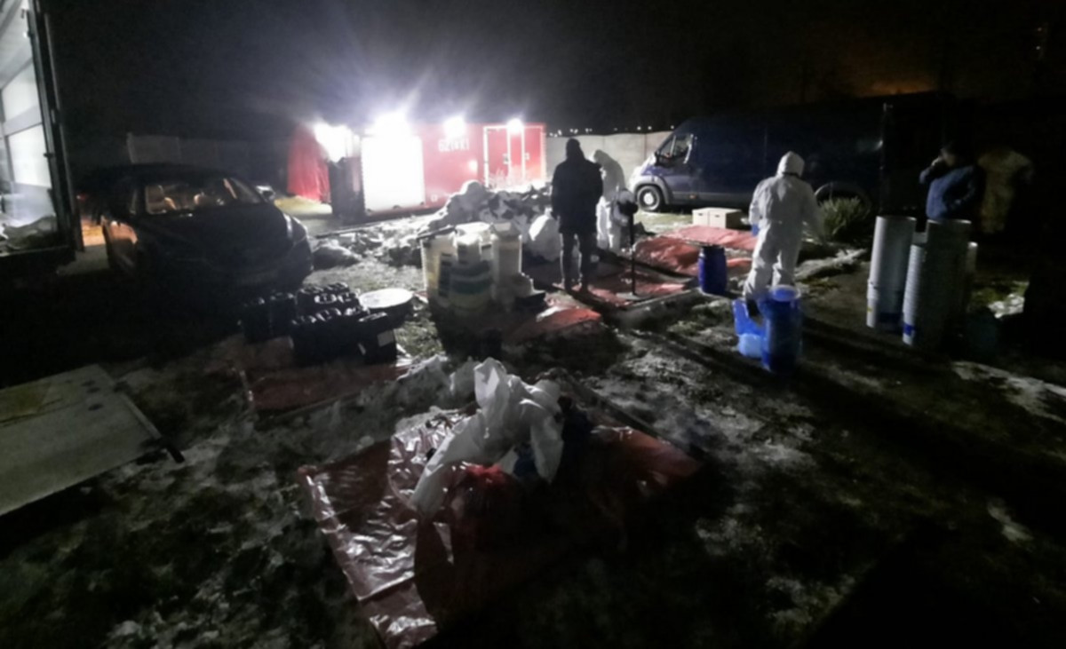 30 kilometrów od Słupcy działała fabryka narkotyków