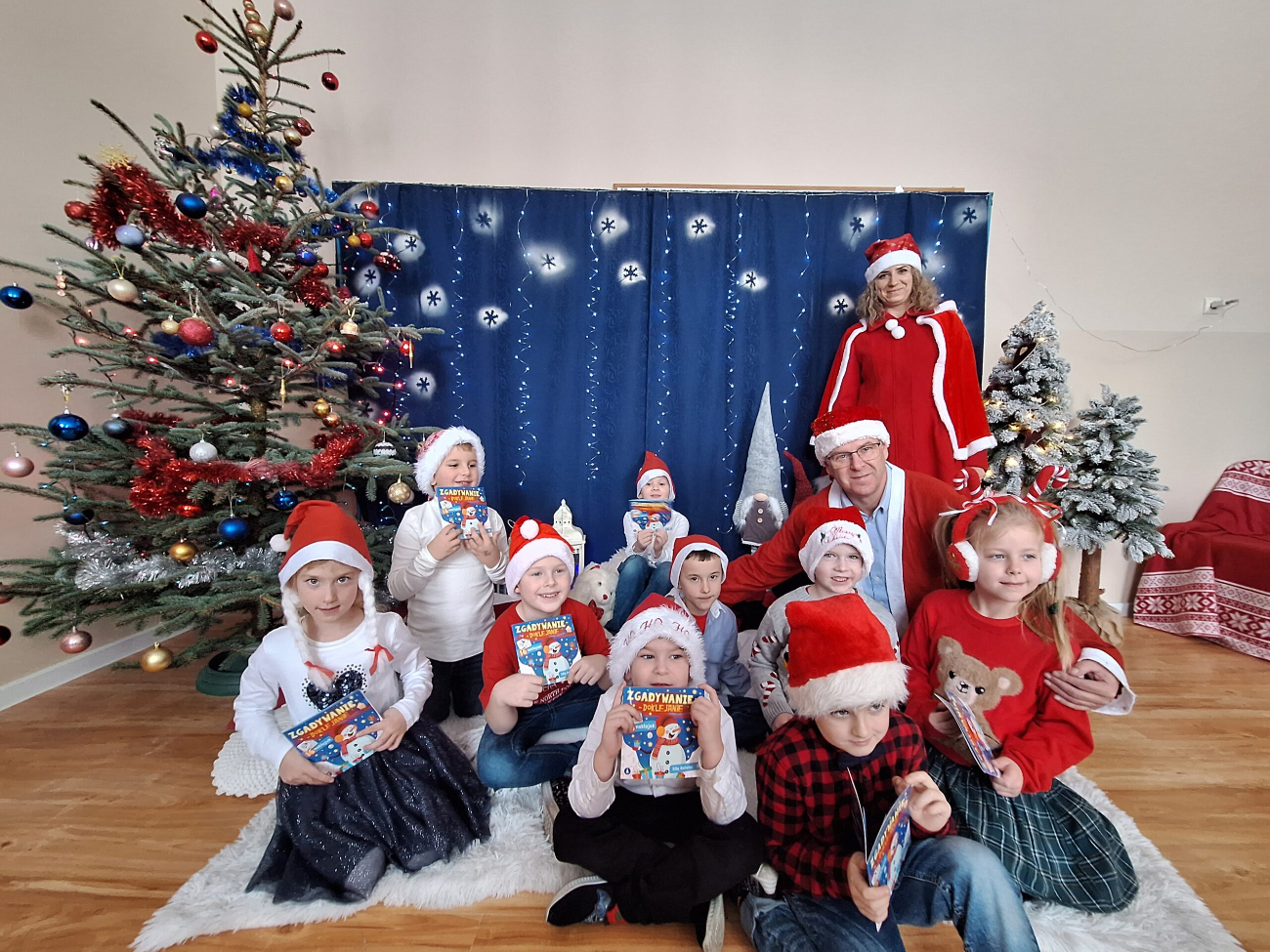 Gminny Mikołaj zawitał do przedszkoli