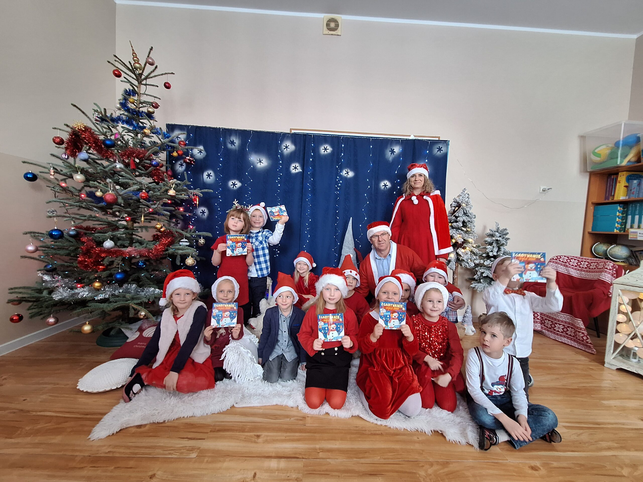 Gminny Mikołaj zawitał do przedszkoli