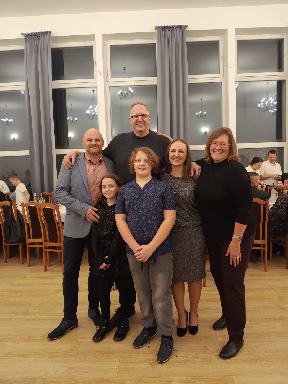 Przyleciał z USA, by poznać rodzinę