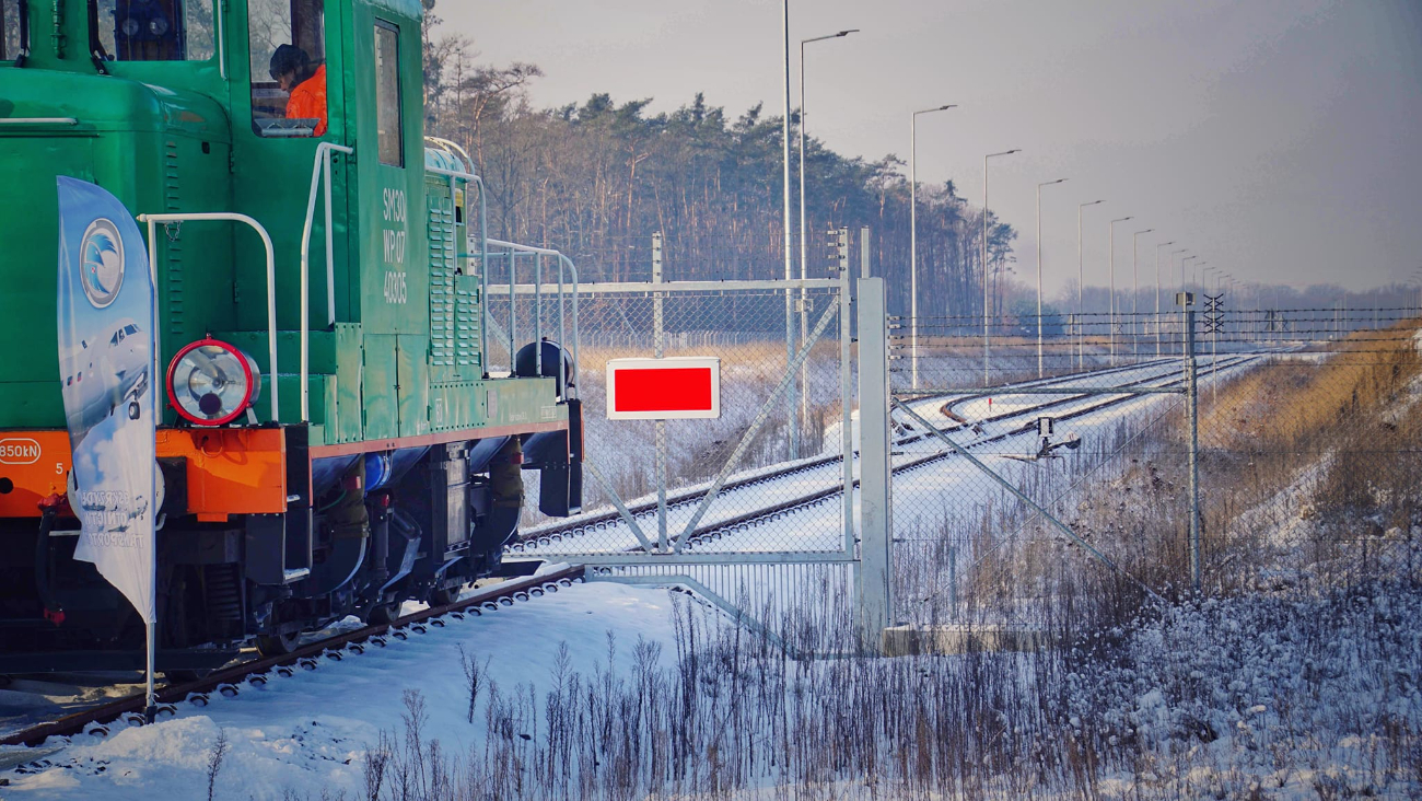 Przebudowali wojskową bocznicę kolejową. Kosztowała ponad 70 milionów