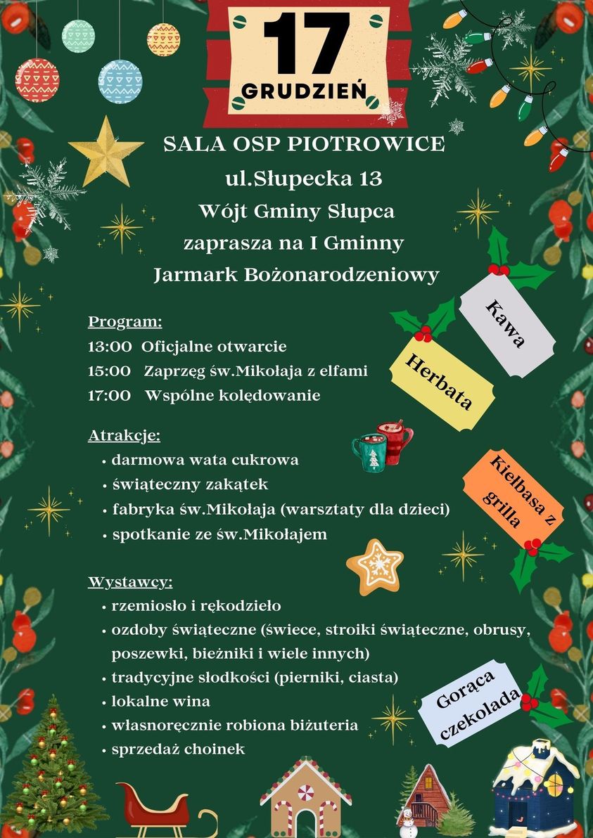 Jarmark Bożonarodzeniowy w Piotrowicach