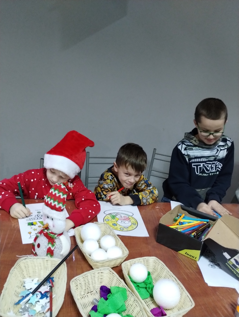 Mikołajki z paniami w Rozalinie