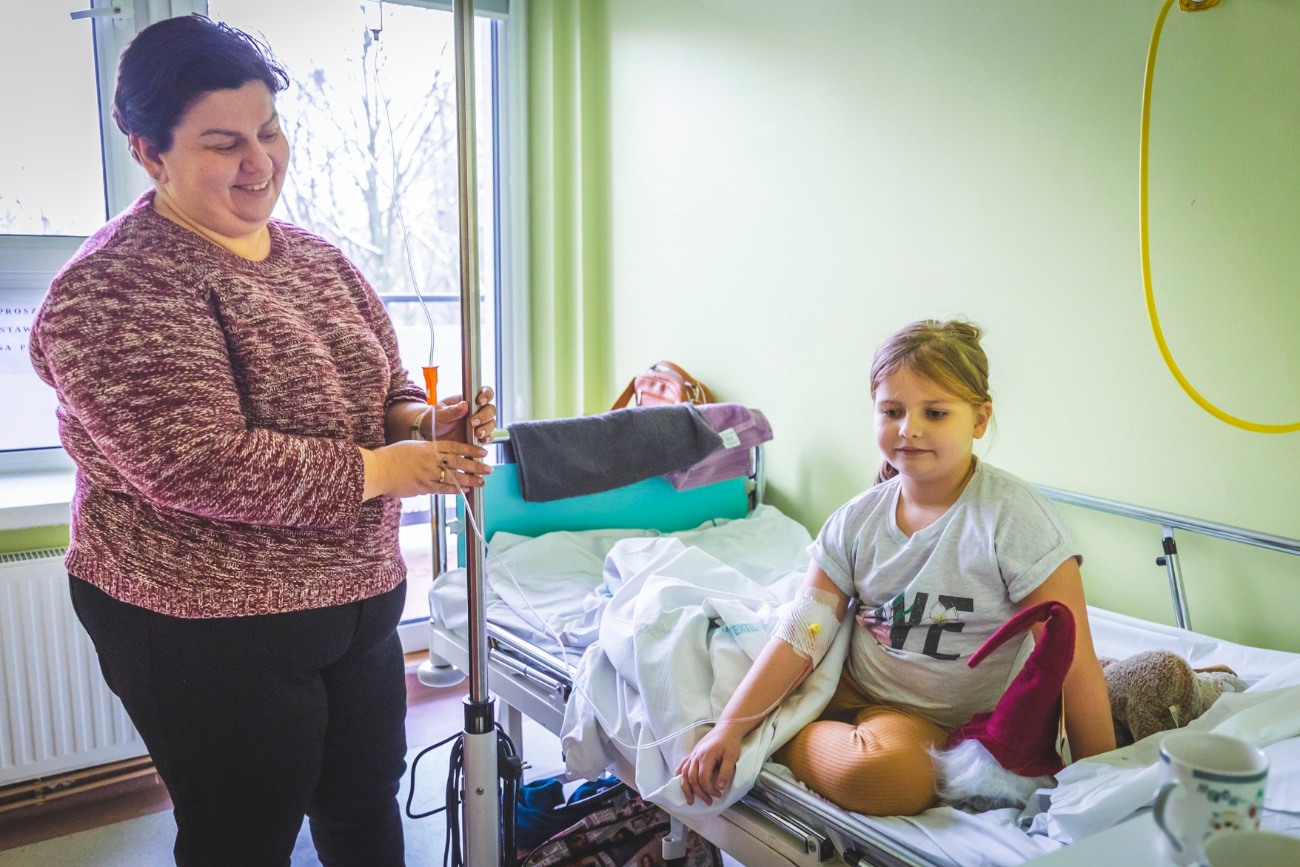 Mikołaj odwiedził słupecki szpital. Zobacz zdjęcia