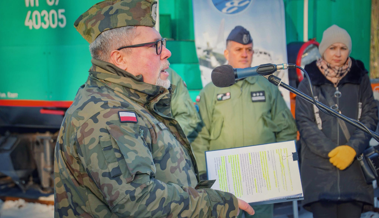 Przebudowali wojskową bocznicę kolejową. Kosztowała ponad 70 milionów