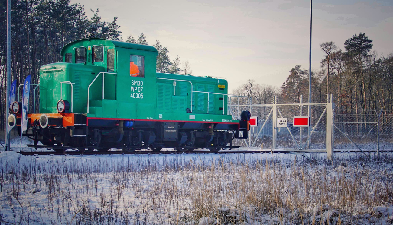 Przebudowali wojskową bocznicę kolejową. Kosztowała ponad 70 milionów