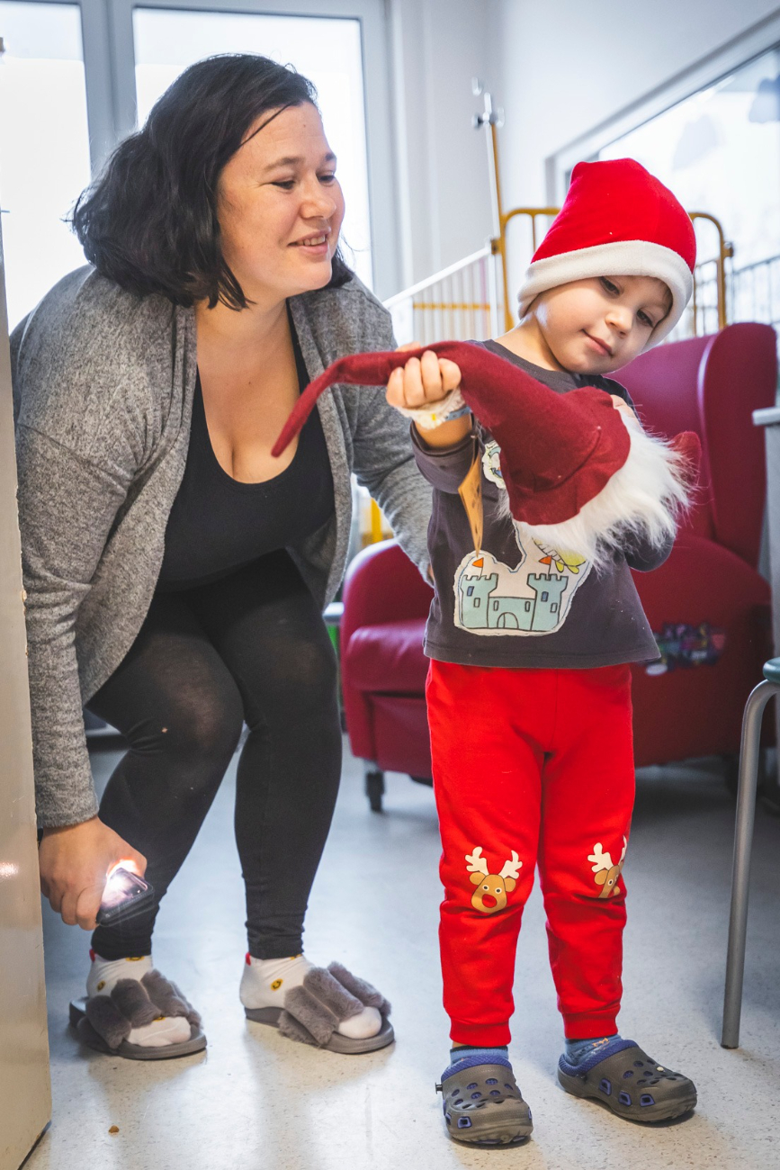 Mikołaj odwiedził słupecki szpital. Zobacz zdjęcia