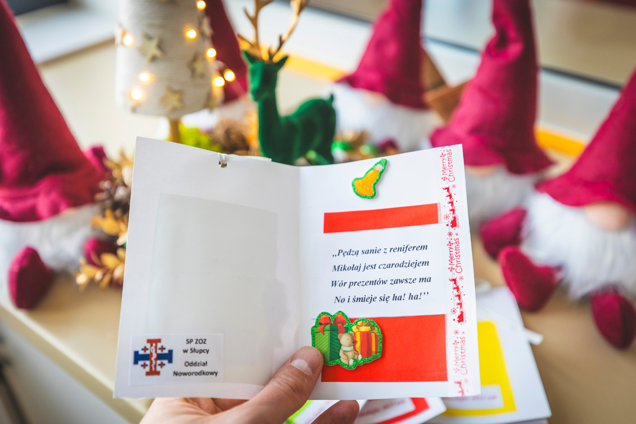 Mikołaj odwiedził słupecki szpital. Zobacz zdjęcia