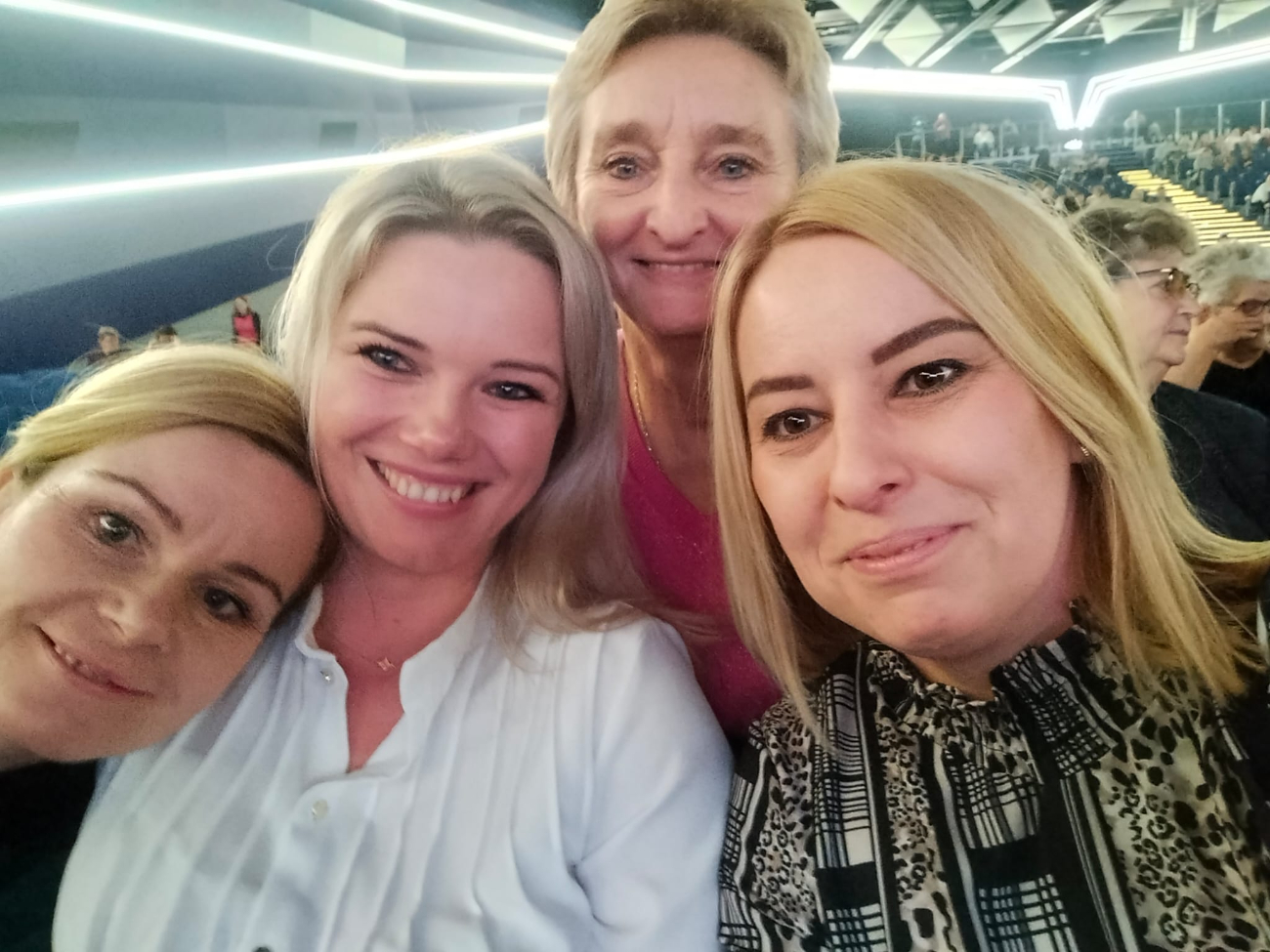 Panie z Lądku na koncercie