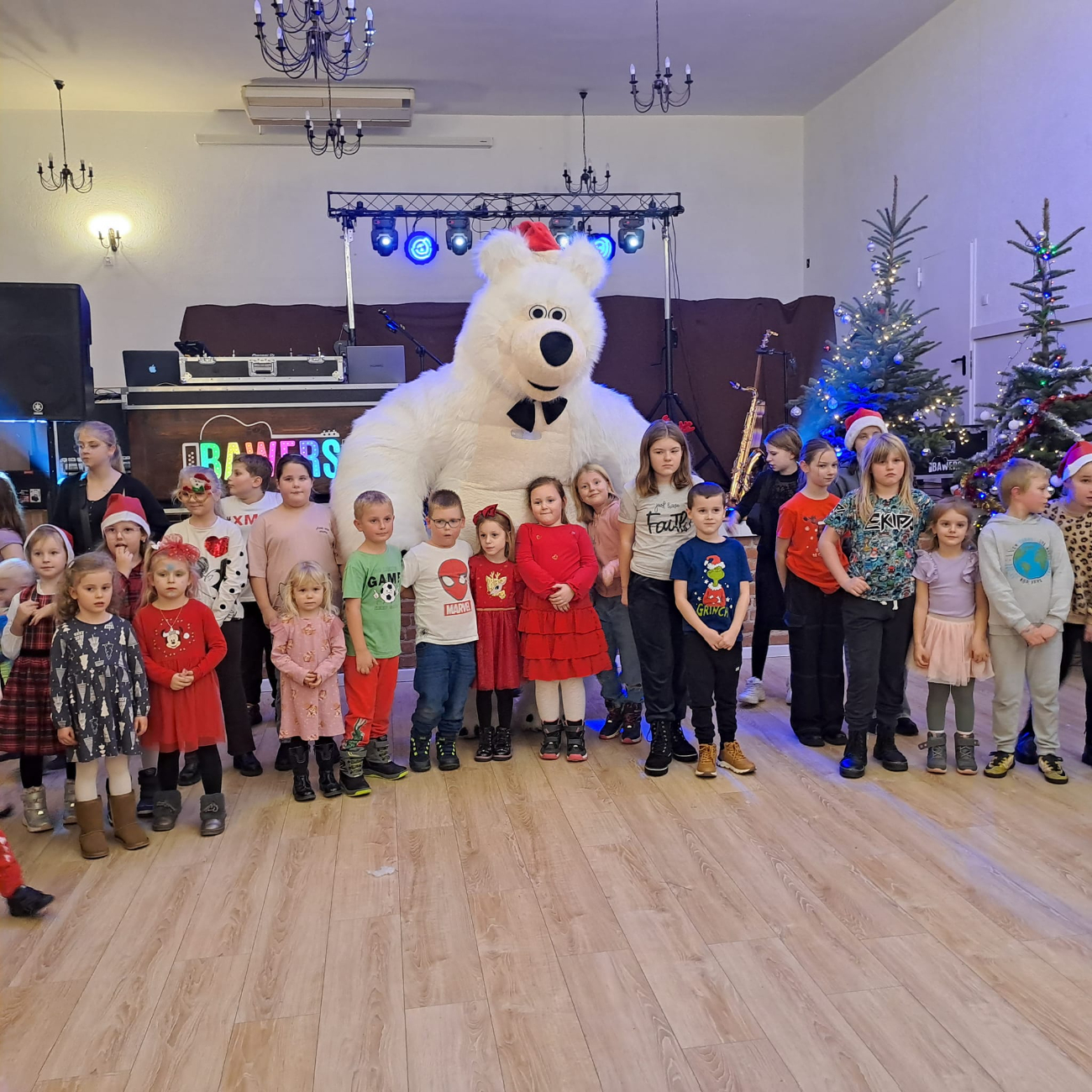 Mikołaj z GOK-iem w Lądku