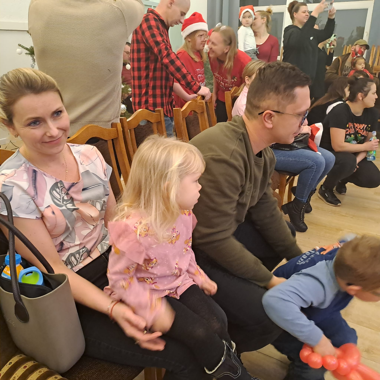 Mikołaj z GOK-iem w Lądku