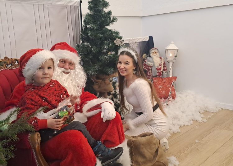 Mikołaj z GOK-iem w Lądku