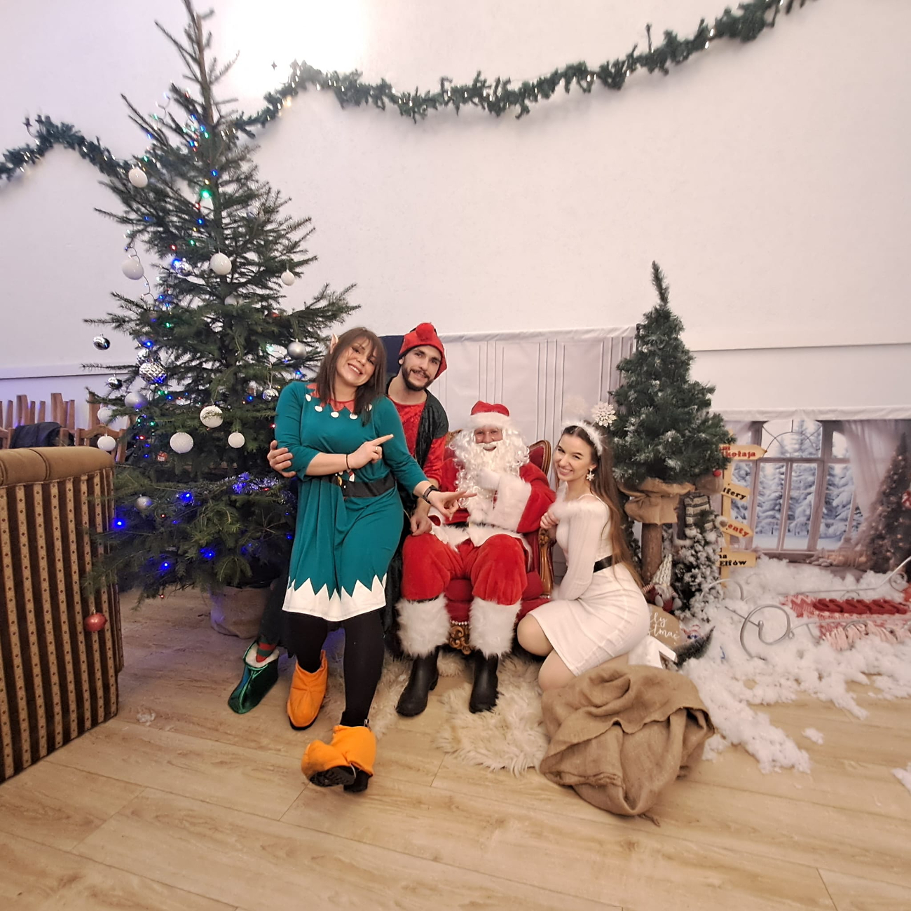 Mikołaj z GOK-iem w Lądku