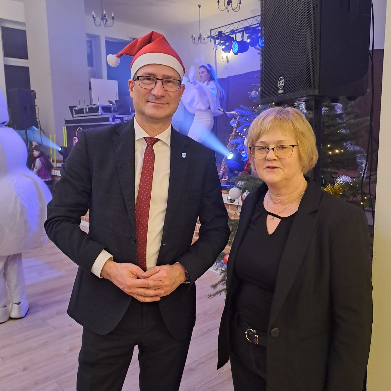 Mikołaj z GOK-iem w Lądku