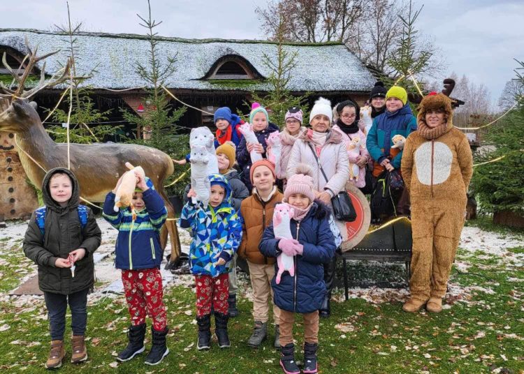 I klasa z Cienina K. w wiosce św. Mikołaja