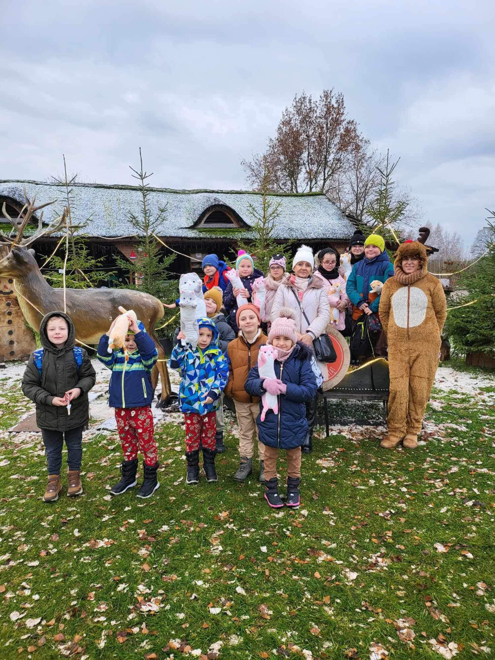 I klasa z Cienina K. w wiosce św. Mikołaja