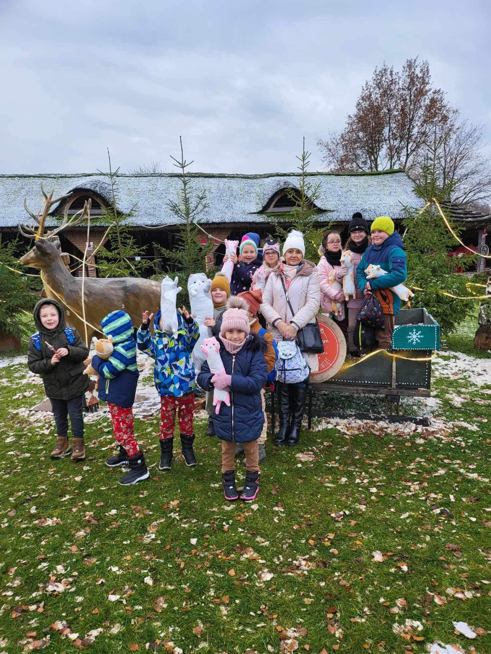 I klasa z Cienina K. w wiosce św. Mikołaja