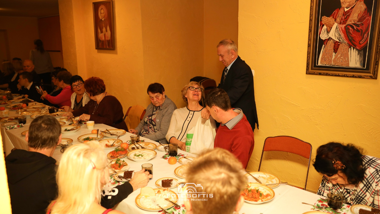 Wigilia w Caritasie