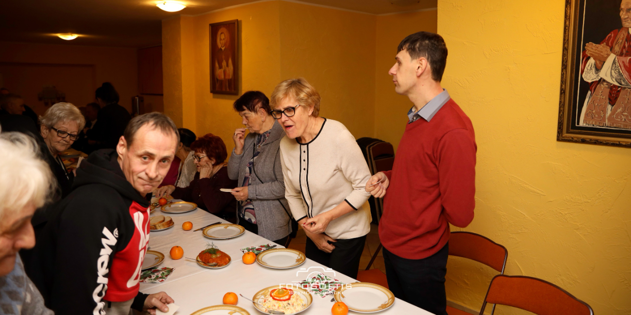 Wigilia w Caritasie