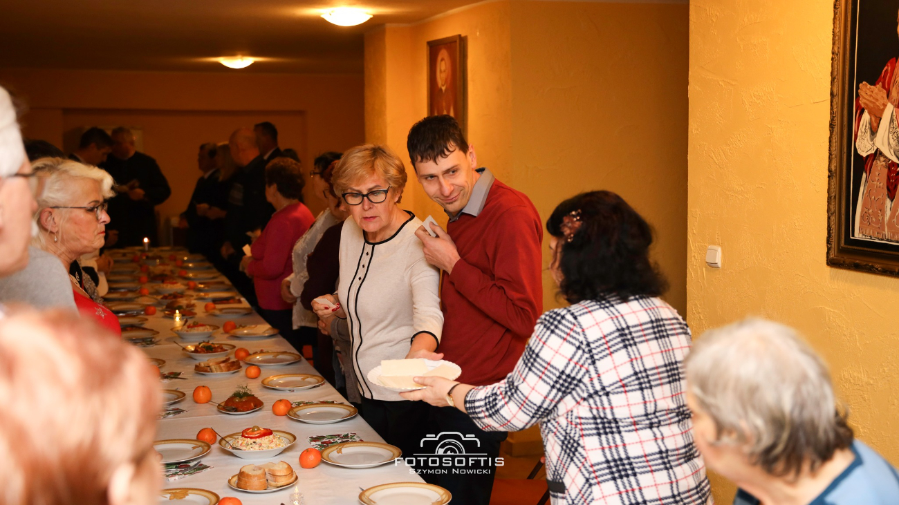 Wigilia w Caritasie