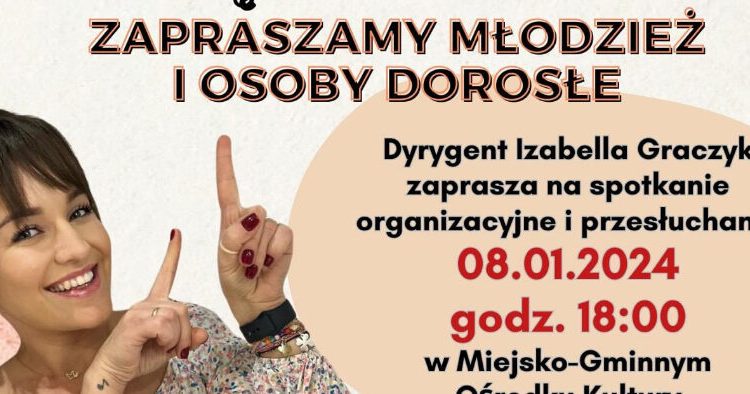 Gospel w Zagórowie. Powstaje chór